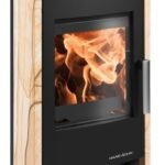 Haas+Sohn RUBUS-ST easy Kaminofen Woodstone tief-schwarz