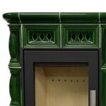 Haas+Sohn TREVISO III 246.37 Kaminofen perl-schwarz/grün