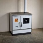 Haas+Sohn Küchenofen HSH 81 weiß rechts, Stahlkochplatte