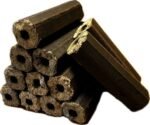 Pini Kay Hartholzbriketts Eiche mit Zugloch 960 kg Palette