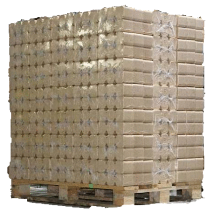 Uckermark Holzbriketts Nadelholz 960 kg Palette