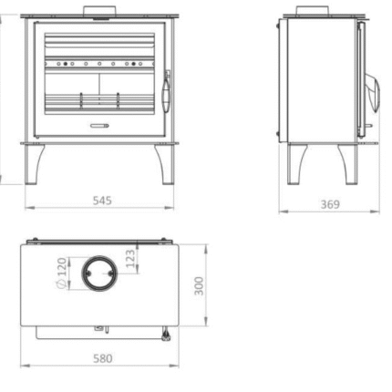 Kaminofen Juhnberg Lorenz 7kW