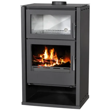 Victoria Kaminofen Modena F mit Backfach mit 11,53 kW