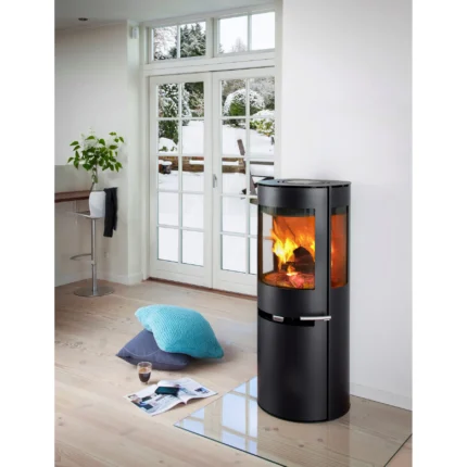 Aduro 9.5 Kaminofen Stahl Schwarz 8 kW mit Automatik
