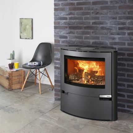 Aduro 15 Kaminofen Stahl Schwarz 6,5 kW mit Automatik