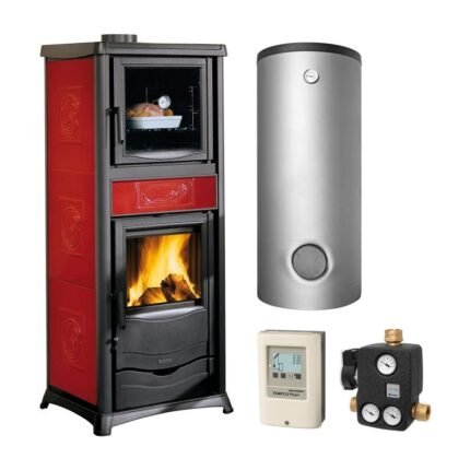 La Nordica Termorossella Plus Forno DSA 16 0 Liberty Bordeaux Set + Hygienespeicher SHS 750 + SWT